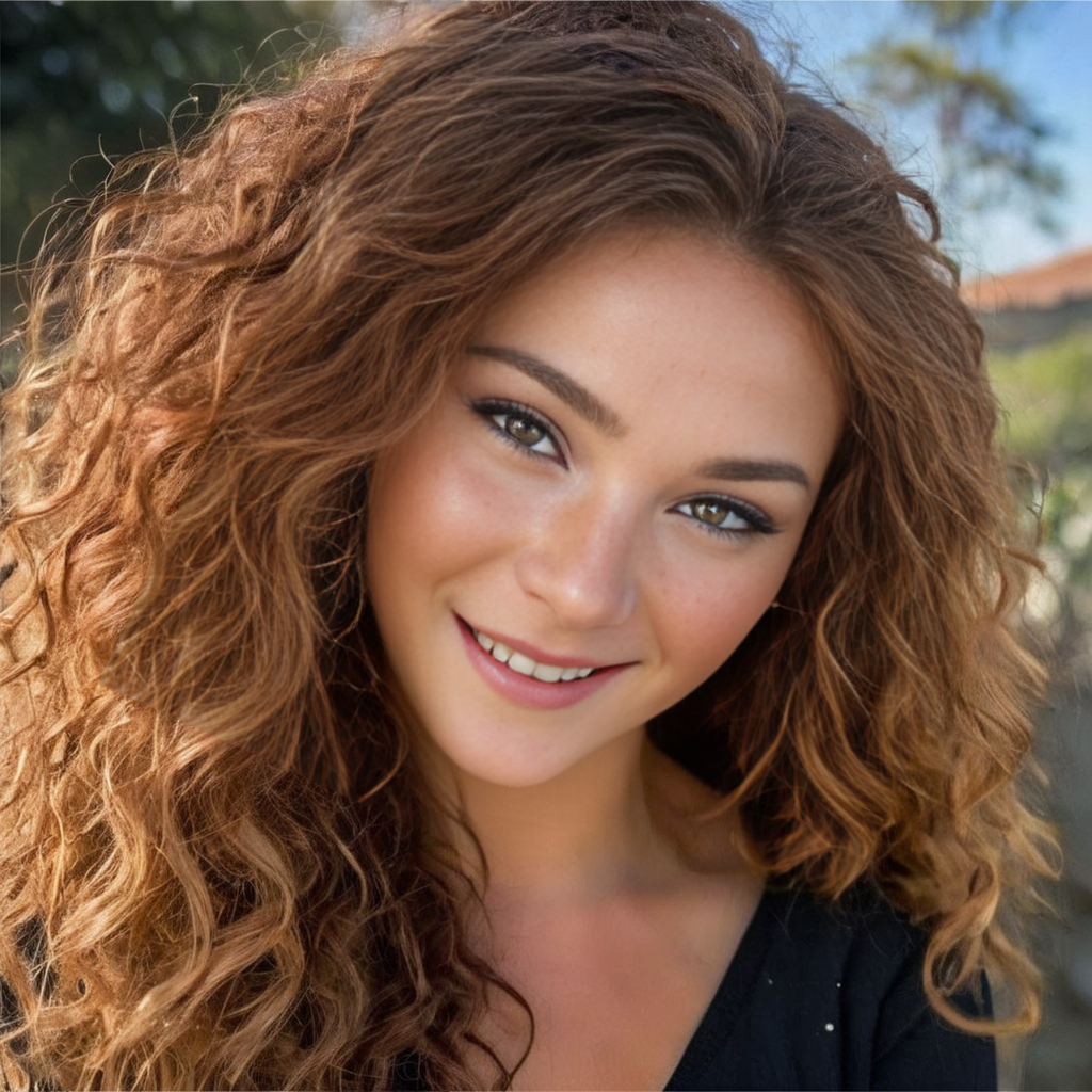 Top 10 SDXL Models, comparison, beautiful freckled lady with curly hair, Copax TimeLessXL